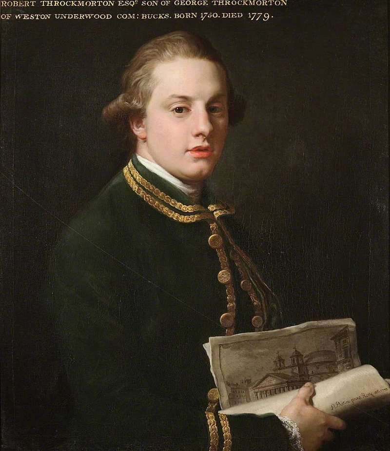 Ritratto di Robert Throckmorton (1750 - 1779), Batoni Pompeo